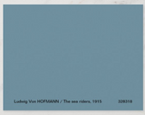 POSTCARD / HOFMANN, Ludwig Von / The sea riders, 1915