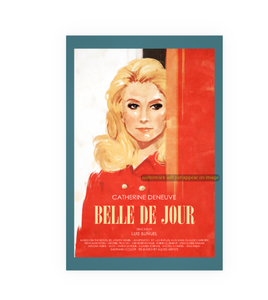 POSTCARD / BELLE DE JOUR, 1967 / Luis Bunuel / Catherine Deneuve