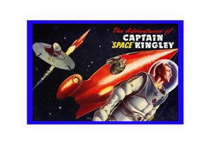 POSTCARD / JOBSON R.W. / Adventures of Captain Space Kingley, 1952