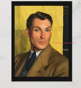 POSTCARD / LUCIONI, Luigi / Portrait of William Whitehead, 1938