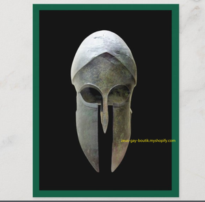 POSTCARD / Corinthian Helmet / 6th century BC