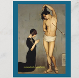 POSTCARD / ZARRAGA, Angel / Saint Sebastian, 1912