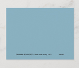 POSTCARD / DAGNAN-BOUVERET, Pascal / Male nude study, 1877