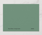 POSTCARD / Giorgio Canali - Ricco Rizzoli on steps