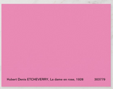 POSTCARD / ETCHEVERRY, Hubert Denis / La dame en rose, 1928