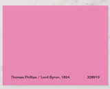 POSTCARD / PHILLIPS, Thomas / Lord Byron, 1824