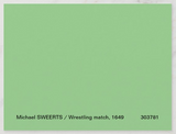 POSTCARD / SWEERTS, Michael / Wrestling match, 1649