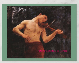 POSTCARD / KAROLY Ferenczy / Orpheus, 1894