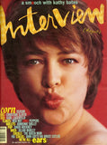 INTERVIEW Magazine / 1991 / August / Kathy Bates / Karl Lagerfeld / Christian Slater / David Hockney / Red Hot Chili Peppers / Bruce Weber