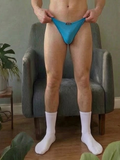 Bikini Briefs / Medium / Blue