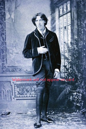 POSTCARD / Oscar Wilde frontal / Napoléon SARONY / 1882