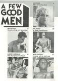 A Few Good Men / 1970 / Vol.1, No. 1 / Leo Ford / Hal Fisher / Josh Rafferty / Lance Cardman / Bruce Bixby / Clay Russell