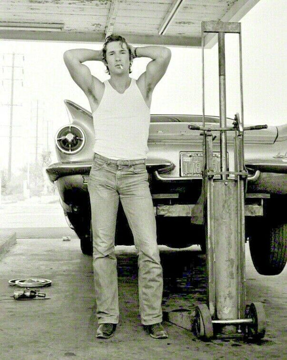 POSTCARD / Richard Gere, San Bernardino, 1978 / Herb RITTS