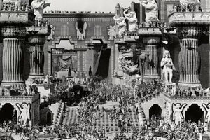 POSTCARD / Intolerance, 1916 / Babylonian Scene / D.W. GRIFFITH