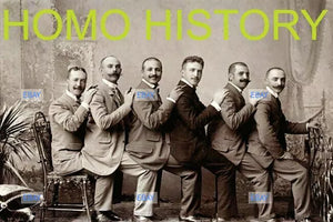 POSTCARD / Vintage men / Homo History