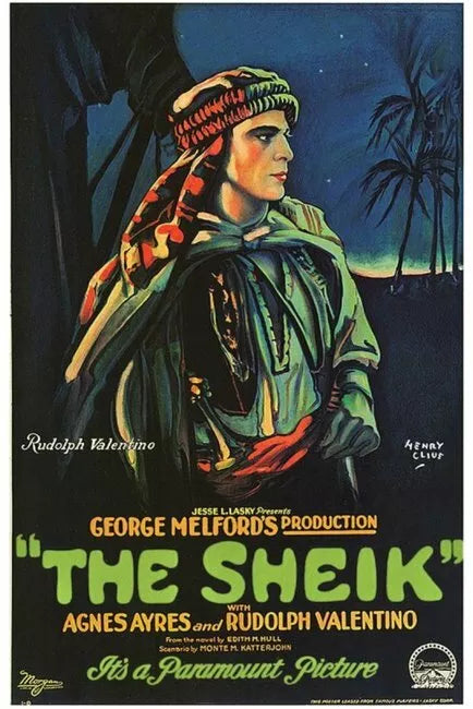 POSTCARD / THE SHEIK, 1921 / Rudolph Valentino