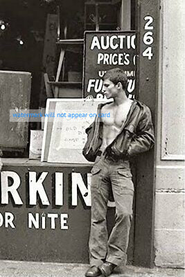 POSTCARD / William GEDNEY / Male hustler on NYC street corner, 1967