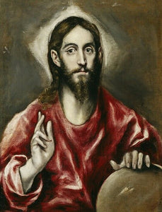 POSTCARD / EL GRECO / The Saviour, 1608