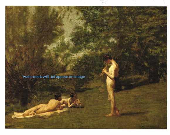 POSTCARD / EAKINS, Thomas / Arcadia, 1883