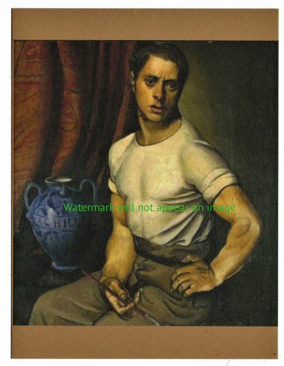 POSTCARD / FUNI Achille / Self-portrait, 1920