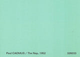 POSTCARD / CADMUS Paul / The Nap, 1952
