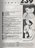 GAI PIED HEBDO FRANCE Magazine / 1986 / Octobre / No. 239 / Rock Hudson