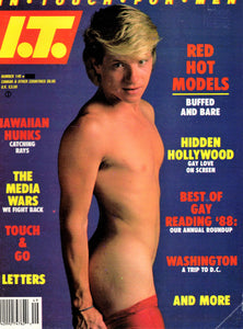 In Touch / 1989 May / Russell Woodburn / Joshua Hunt / George Madera / Tino Allante / Vinnie Marino / Gay love on the screen / Hawaii / Washington D.C.