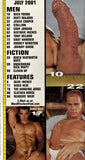 INCHES / 2001 / July / John Holmes / Nick Young / Matt Majors / Jessie Cooper / Stallion / Cory Jordan / Tony Milano / Johnny Ramm / Rodney Winston / Knut Hammer / George Semon