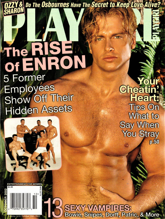 PLAYGIRL / 2002 / October / Men of Enron