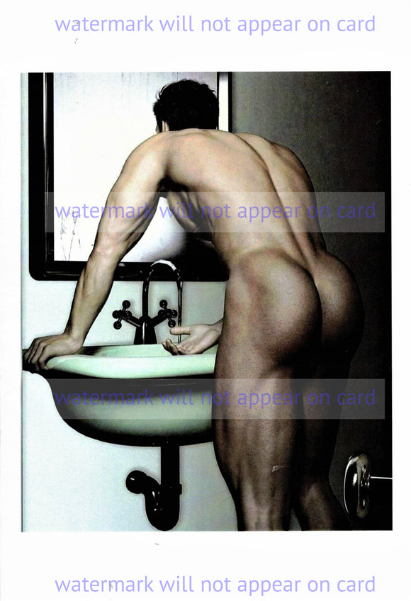 GREETING CARD / La Toilette