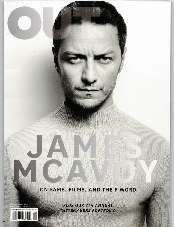 OUT MAGAZINE / 2014 / October / James McAvoy