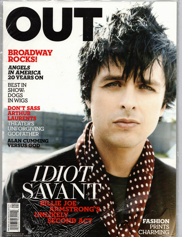 OUT MAGAZINE / 2010 / April / Billie Joe Armstrong / Green Day