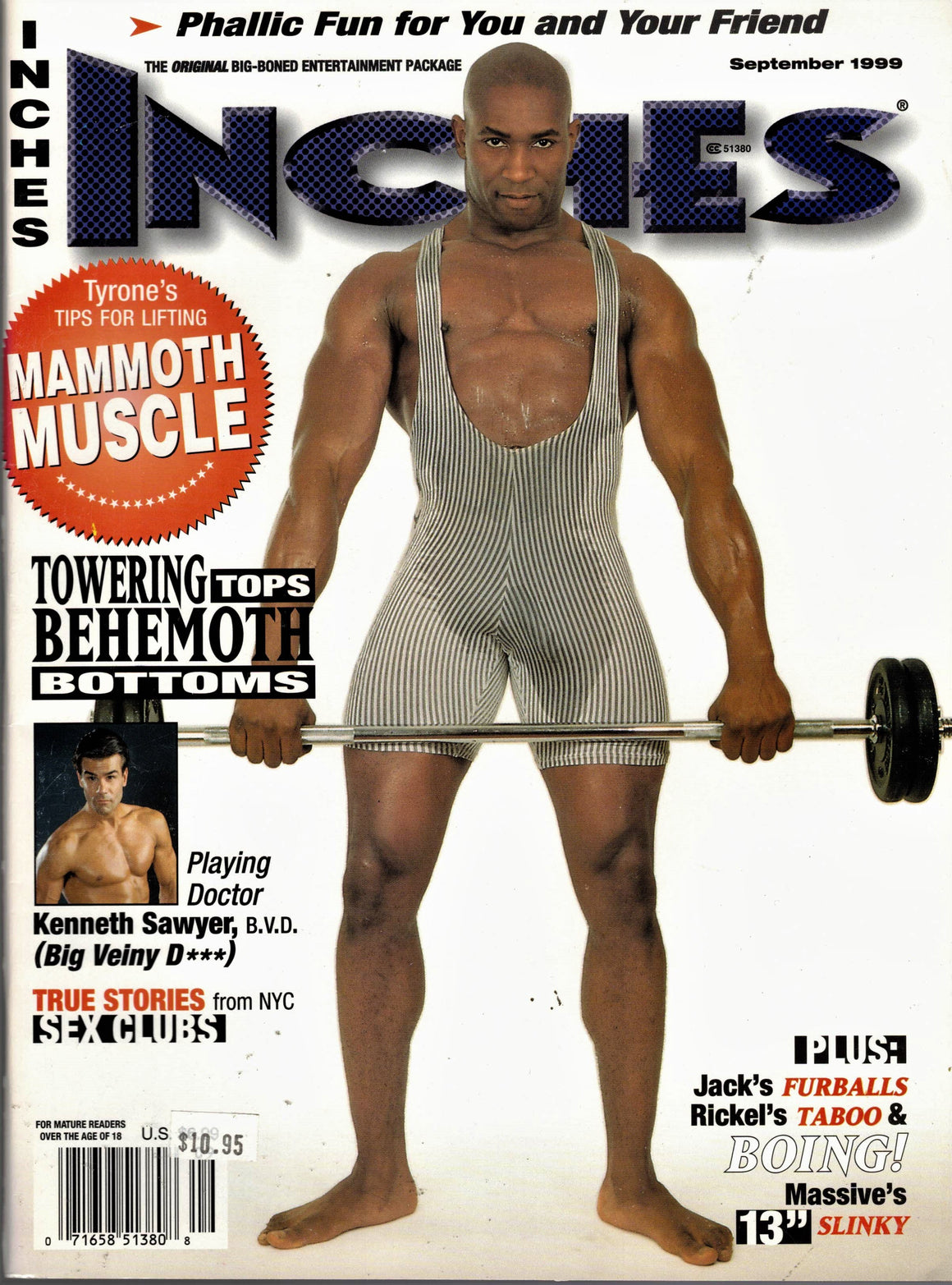 105) MAGAZINE / Inches – Zeus Gay Boutik