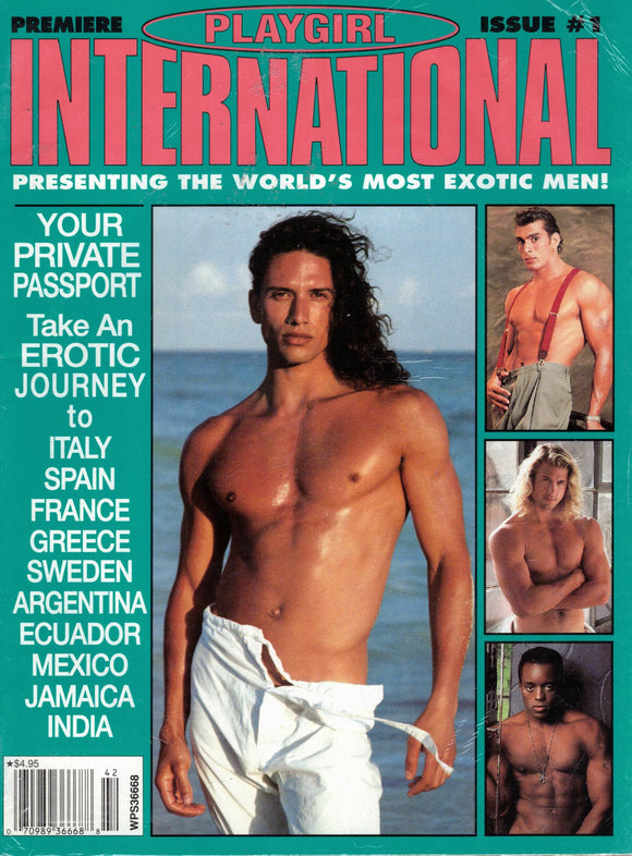 PLAYGIRL International / 1994 / No. 1 Premiere Issue
