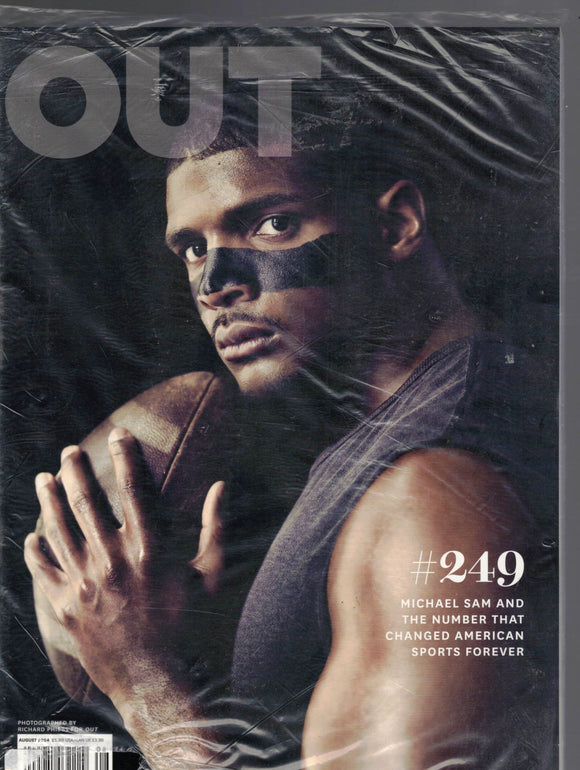 OUT MAGAZINE / 2014 August / Michael Sam