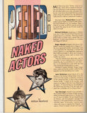 INCHES / 1996 / January / R.A. Schultz / Michael Kirwan / Naked Hollywood actors