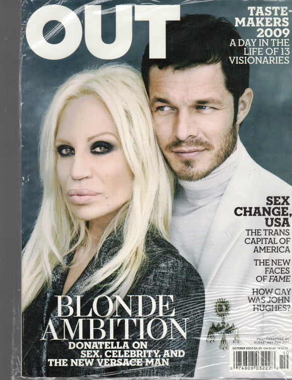 OUT MAGAZINE / 2009 / October / Donatella Versace