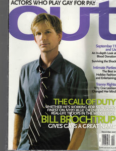 OUT MAGAZINE / 2001 November / Bill Brochtrup