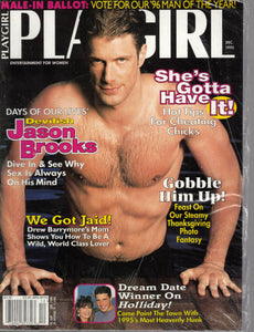 PLAYGIRL / 1995 / December / Jason Brooks