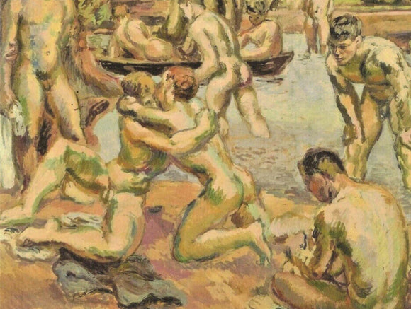 POSTCARD / GRANT Duncan / The Bathers (detail), 1926