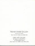 SOKOLOWSKI Thomas / Luis Callabero: Large-scale drawings, 1991 / Nohra Haime Gallery