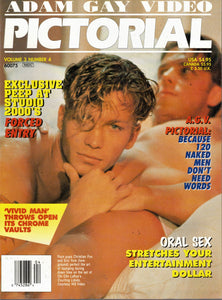 ADAM GAY VIDEO PICTORIAL / 1995 / October  / Christian Fox / Eric York / Alex Carrington / Michael White / Grant Fagan / Eric Ryan / Doug Perry / Aiden Shaw / Kevin Dean