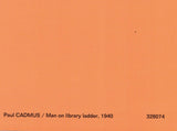 POSTCARD / CADMUS Paul / Man on library ladder, 1940