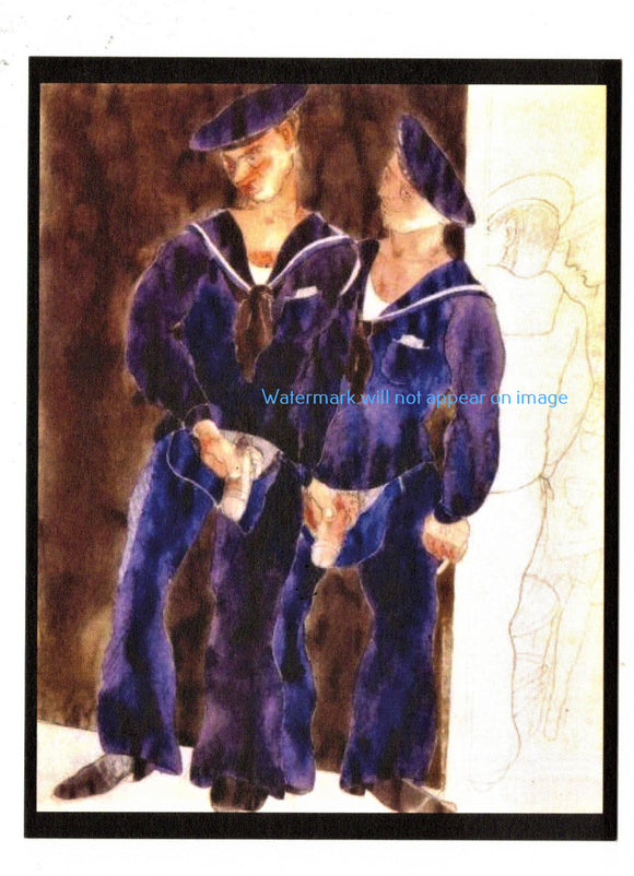 POSTCARD / DEMUTH, Charles / Two Sailors, 1930