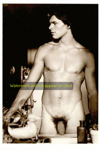 POSTCARD / Ernie Langeberg frontal nude