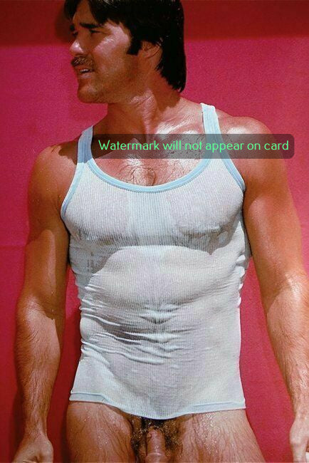 POSTCARD / Nick Chase nude in tank top