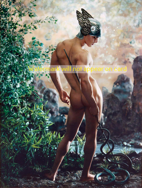 GREETING CARD / PIERRE & GILLES / Mercure, 2001