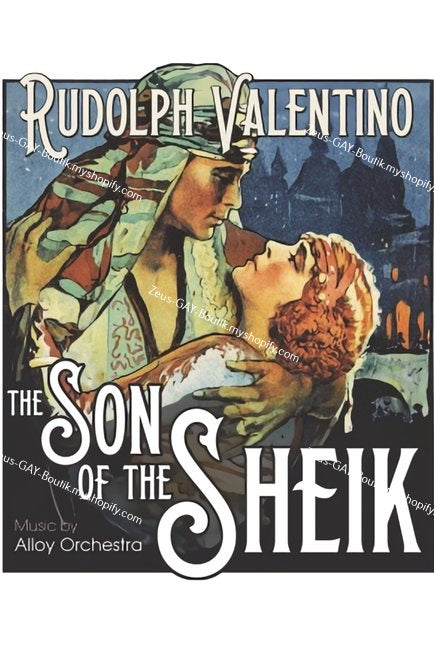 POSTCARD / Rudolph Valentino + Vilma Banky / Son of the Sheik