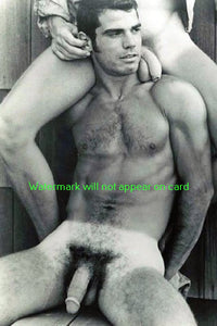 POSTCARD / Christopher nude with friend