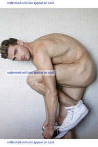 POSTCARD / Dima Gornovskyi nude in sneakers